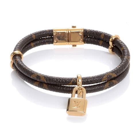 louis vuitton keep it twice bracelet replica|louis vuitton men's bracelet leather.